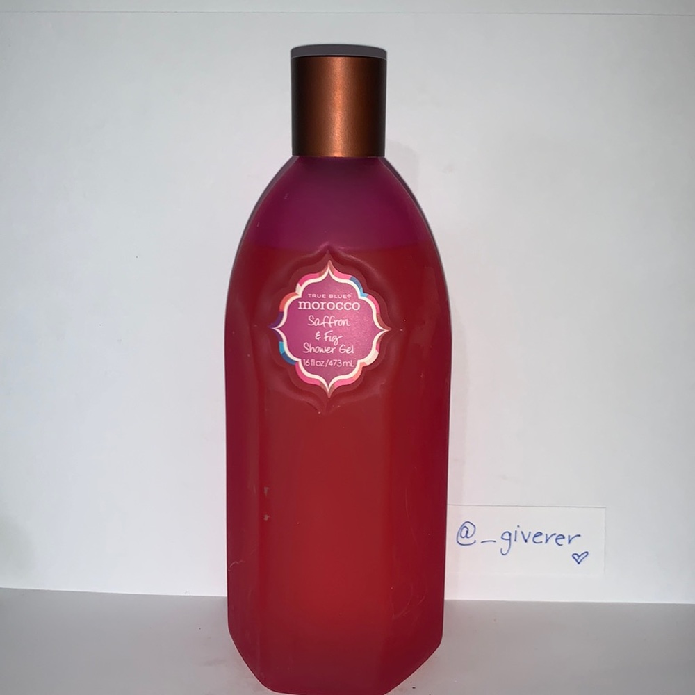 TBS Morocco Saffron & Fig Shower Gel 160z